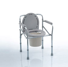 魚躍坐便椅H022B型 表面電鍍 可折疊