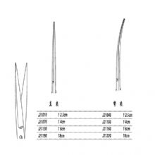 金鐘手術剪J21060 12.5cm 彎圓