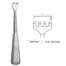 金鐘創口鉤J50100 四爪 鈍 扁柄