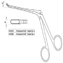 金鐘鼻咬切鉗H7G070 15cm 蓋板式 上彎30° 長圓頭 寬1.8H7版鼻咬切鉗