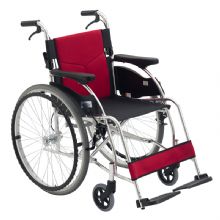 MIKI手動輪椅車MCS-47KJL  W1紅色 精品系列