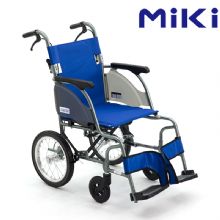 MIKI三貴手動輪椅車CRT-2  藍色 A-19B