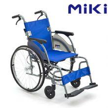 MIKI三貴手動輪椅車CRT-1 藍色  A-19B