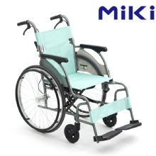 MIKI三貴手動輪椅車CRT-1 綠色 A-14B