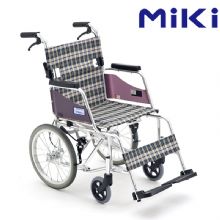 MIKI三貴手動輪椅車 MOCC-43JL  免充氣胎 超輕便可折疊 小型輪椅