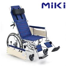MIKI三貴手動輪椅車MSL-T22  高靠背半躺全躺輪椅 航太鋁折疊輕便老人輪椅