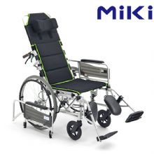MIKI三貴手動輪椅車MSL-T24  可全躺半躺高靠背手動輪椅輕便折疊老人手推代步車