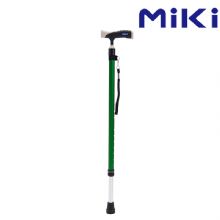MIKI三貴伸縮拐杖MRT-013 細款 綠色登山杖 手杖 戶外徒步超輕防滑可伸縮折疊 老人拐杖