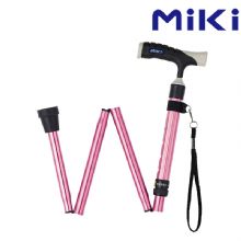 MIKI三貴折疊拐杖MRF-011220 粉色 家用老人拐杖 輕便折疊手杖