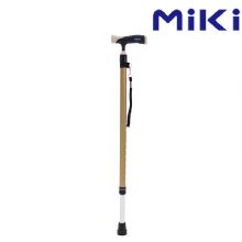 MIKI三貴伸縮拐杖MRT-013 細款 鈦色 登山杖 手杖 戶外徒步超輕防滑可伸縮折疊 老人拐杖