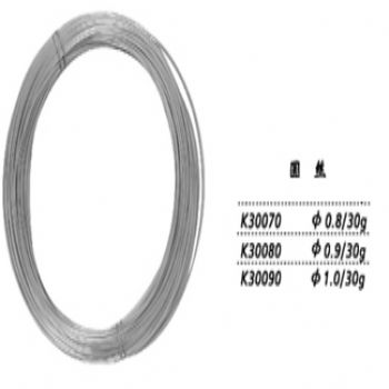 金鐘牙用絲K30070 圓絲 φ0.8（30g）