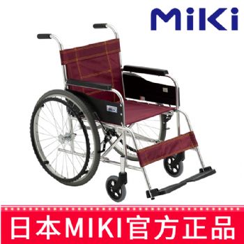 MIKI手動輪椅車MXT-43 紅色款