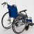 MIKI手動輪椅車CRT-1 藍色  A-19B